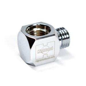 Highland Inline Gauge Adapter (90 degree)